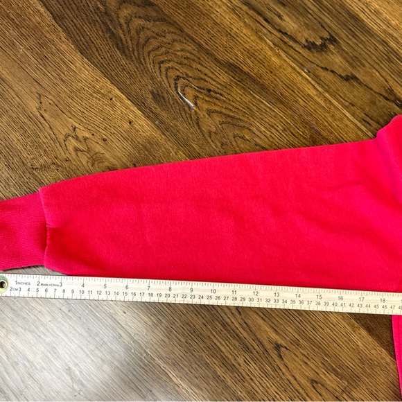 Kelloggs Cheez It Pullover  Sweatshirt Mens Size L Red Embroidered Official Logo - Picture 9 of 13